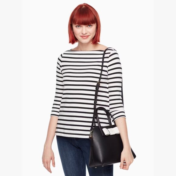 Euc Kate Spade Robinson Street Black Leather Shoulder Bag Purse C - Picture 4 of 13